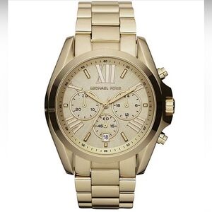 Michael Kors Gold-Tone Chronograph Watch